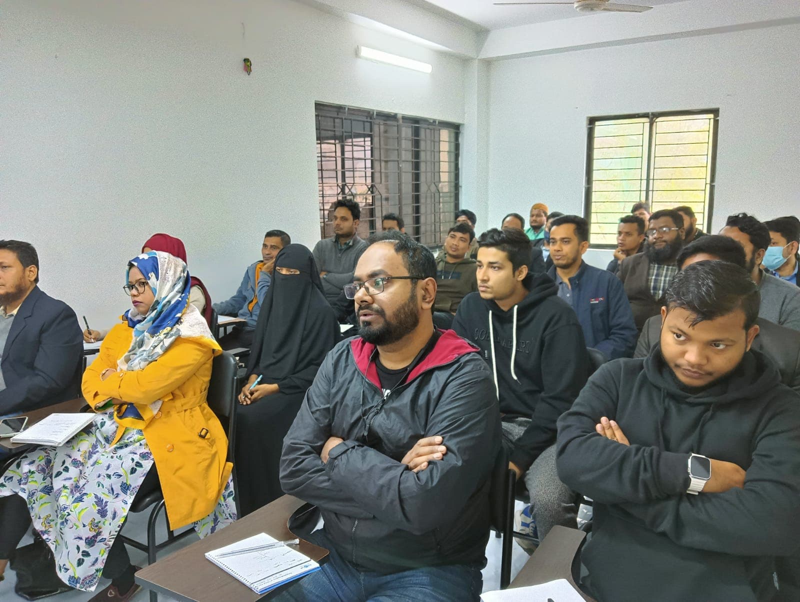 HB Associates practical training in progress
